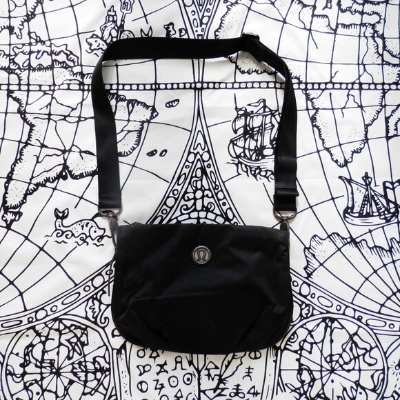 Lululemon || Black Crossbody and Waist Bag - Picture 1 of 12
